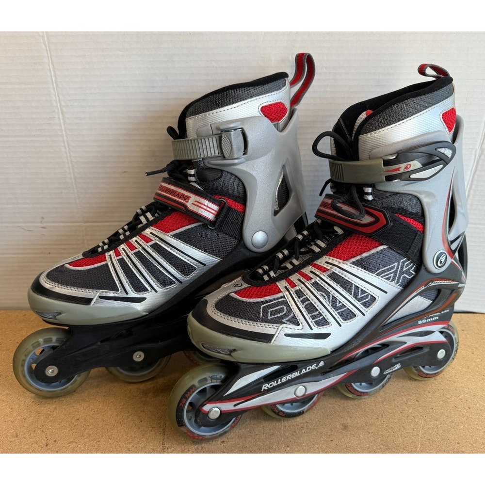 Mens Sz 9 Rollerblades Spirit XT SG5 80mm Inline Skates - Minor Flaw